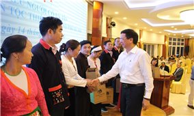 Ủy ban Dân tộc: Gặp mặt Đoàn đại biểu Người có uy tín trong đồng bào DTTS thành phố Hà Nội