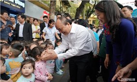 Thủ tướng: Lấy hạnh phúc, an toàn của phụ nữ, trẻ em là mục tiêu hành động
