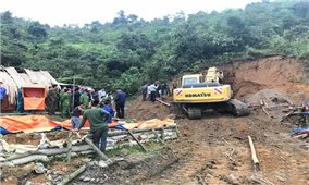 Nghệ An: Sập hầm mỏ thiếc 3 người tử vong