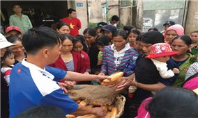 Quán cơm từ thiện ở thành phố Kon Tum: Hội tụ những tấm lòng hảo tâm