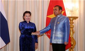 Chủ tịch Quốc hội Nguyễn Thị Kim Ngân hội kiến với Thủ tướng Thái Lan