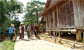 Xã Pờ Ê (Kon Plông): Nỗ lực về đích nông thôn mới