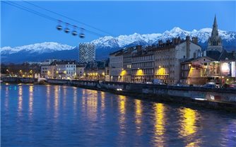 Thành phố Grenoble của Pháp-