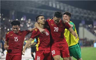U23 Việt Nam - U23 Myanmar: “Vỡ òa” Đỗ Hùng Dũng