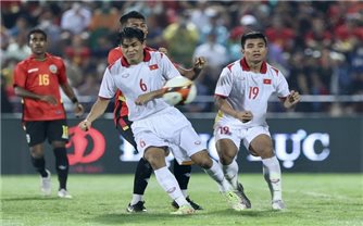 SEA Games 31: Cầu thủ người Tà Ôi Hồ Thanh Minh ấn định chiến thắng của U23 Việt Nam