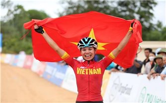 SEA Games 31: Nữ vận động viên người Mường giành Huy chương Vàng cho thể thao Việt Nam