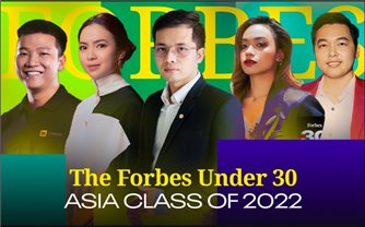 Việt Nam có 5 đại diện được tạp chí Forbes vinh danh