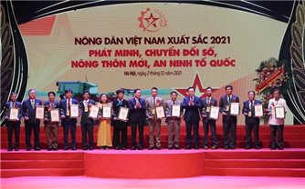 Bình chọn 100 nông dân Việt Nam xuất sắc năm 2022