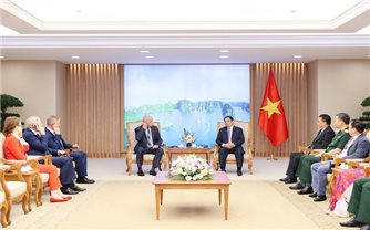 Thủ tướng Phạm Minh Chính tiếp Đoàn các nhà khoa học Nga