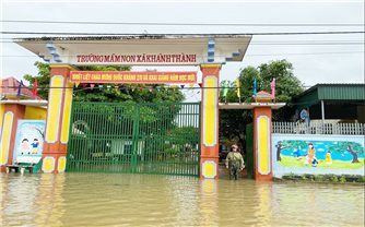Nghệ An: Gần 300 trường học phải nghỉ học do mưa lũ