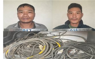 Thanh Hóa: Bắt 2 đối tượng trộm cắp dây cáp điện tại Nhà máy Xi măng Long Sơn