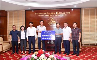 Yên Bái hỗ trợ 500 triệu đồng khắc phục hậu quả thiên tai tại Lào Cai