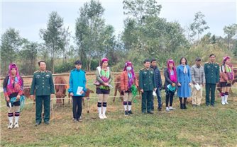Quảng Ninh: Tặng bò giống cho đồng bào DTTS có hoàn cảnh khó khăn