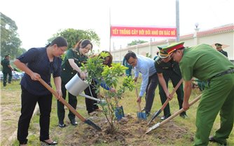 Kiên Giang: Phát động “Tết trồng cây đời đời nhớ ơn Bác Hồ” trên huyện biên giới Giang Thành