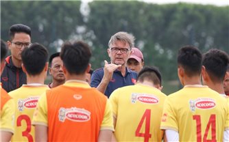 Xác định điểm yếu thể lực của U23 Việt Nam