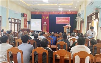 Phước Sơn (Quảng Nam): Bồi dưỡng kiến thức cho Người có uy tín