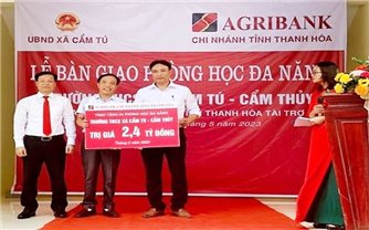 Agribank Thanh Hóa nỗ lực chung tay vì cộng đồng