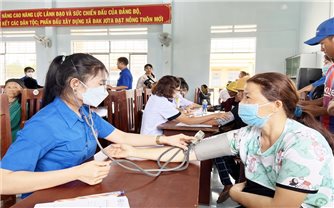 Gia Lai: Khám bệnh, cấp phát thuốc miễn phí cho 300 người dân vùng khó khăn