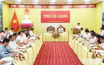 Thủ tướng Phạm Minh Chính thăm và làm việc tại tỉnh Hà Giang