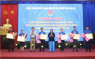 Gia Lai: Tuyên dương gương Thanh niên tiên tiến làm theo lời Bác