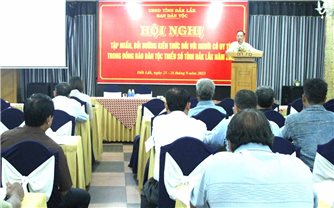 Đắk Lắk: Tập huấn, bồi dưỡng kiến thức cho Người có uy tín