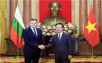 Chủ tịch nước Võ Văn Thưởng tiếp các Đại sứ trình Quốc thư
