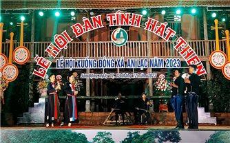 Độc đáo Lễ hội đàn Tính, hát Then ở huyện vùng cao Sơn Động