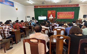 Ban Dân tộc Thừa Thiên Huế tổ chức tập huấn, bồi dưỡng nâng cao năng lực cho cán bộ ở các cấp năm 2023