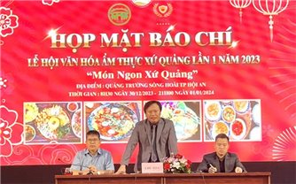 Quảng Nam: Chuẩn bị tổ chức Lễ hội văn hóa ẩm thực xứ Quảng