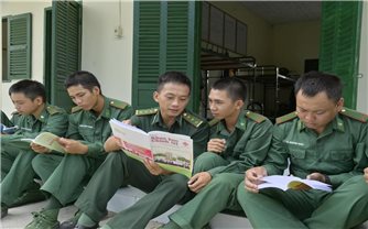 Người cán bộ Biên phòng giỏi công tác dân vận