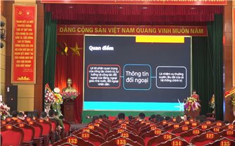 Lạng Sơn: Tập huấn công tác thông tin đối ngoại năm 2023