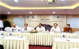 Festival bảo tồn và phát triển làng nghề Việt Nam 2023 sẽ diễn ra từ tháng 10 đến tháng 11