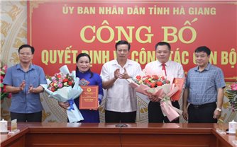 Hà Giang có tân Trưởng Ban, Phó Trưởng Ban Dân tộc tỉnh