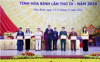 Đại hội Đại biểu các DTTS tỉnh Hòa Bình lần thứ IV, năm 2024: Củng cố niềm tin của đồng bào DTTS vào sự lãnh đạo của Đảng, Nhà nước