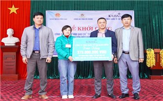 Khởi công xây dựng lớp học tặng học sinh vùng cao Hà Giang