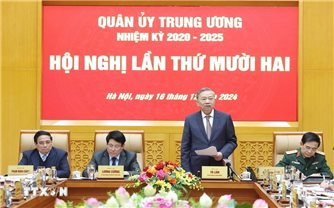 Tổng Bí thư Tô Lâm chủ trì Hội nghị Quân ủy Trung ương