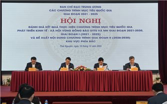 Khai mạc Hội nghị đánh giá kết quả thực hiện Chương trình MTQG 1719 khu vực phía Bắc