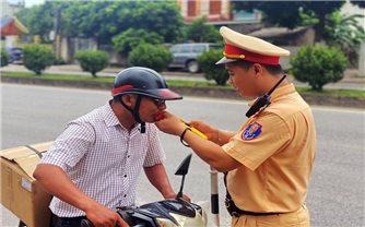 Thanh Hóa: Huy động lực lượng xử lý nghiêm vi phạm giao thông