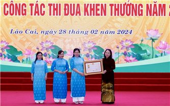 Phó Chủ tịch nước Võ Thị Ánh Xuân thăm và làm việc tại tỉnh Lào Cai