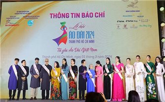 Lễ hội Áo dài Thành phố Hồ Chí Minh 2024 đánh dấu 10 năm phát triển