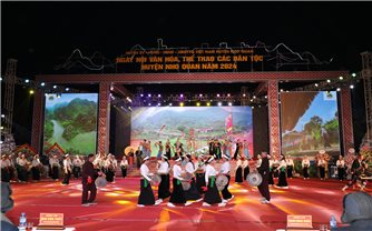 Sôi nổi các hoạt động tại Ngày hội Văn hóa, Thể thao các dân tộc huyện Nho Quan năm 2024