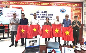 Ban Dân tộc tỉnh Kiên Giang tổ chức Hội nghị cung cấp thông tin cho Người có uy tín