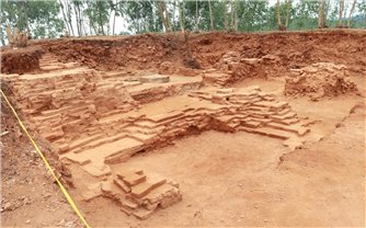 Bình Định: Khai quật đợt 2 tại phế tích Đại Hữu