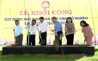 Tỉnh Khánh Hòa khởi công xây dựng 100 căn nhà Đại đoàn kết cho hộ nghèo