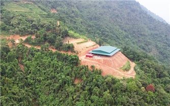 Hòa Bình: Xử lý công trình xây trái phép trên hàng nghìn mét vuông đất rừng