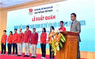 10 thành viên Đoàn thể thao Việt Nam sẽ tham dự Lễ khai mạc Olympic Paris 2024