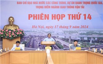 Thủ tướng chủ trì Phiên họp về 40 dự án GTVT trọng điểm, quan trọng quốc gia