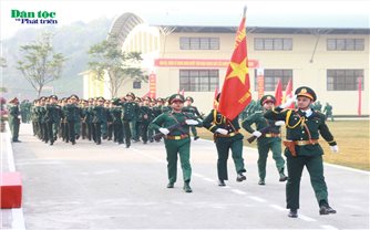 Lễ tiễn quân nhân hoàn thành nghĩa vụ quân sự và phát động đợt thi đua cao điểm tại Sư đoàn 316