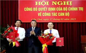 Bộ Chính trị điều động ông Đỗ Thanh Bình giữ chức Bí thư Thành ủy Cần Thơ