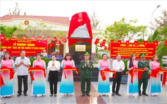 TP. Hồ Chí Minh: Khánh thành Tượng đài “Bác Hồ với chiến sĩ Biên phòng”